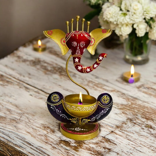 Ganpati Decorative Showpiece Diya Holder