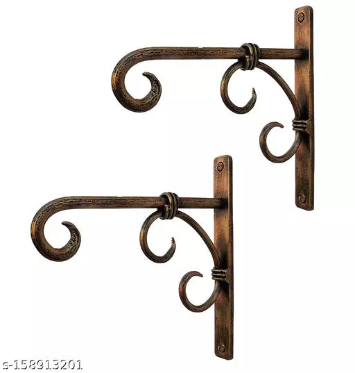 Iron Wall Decor Bracket for Wall Shelves Set Of Two